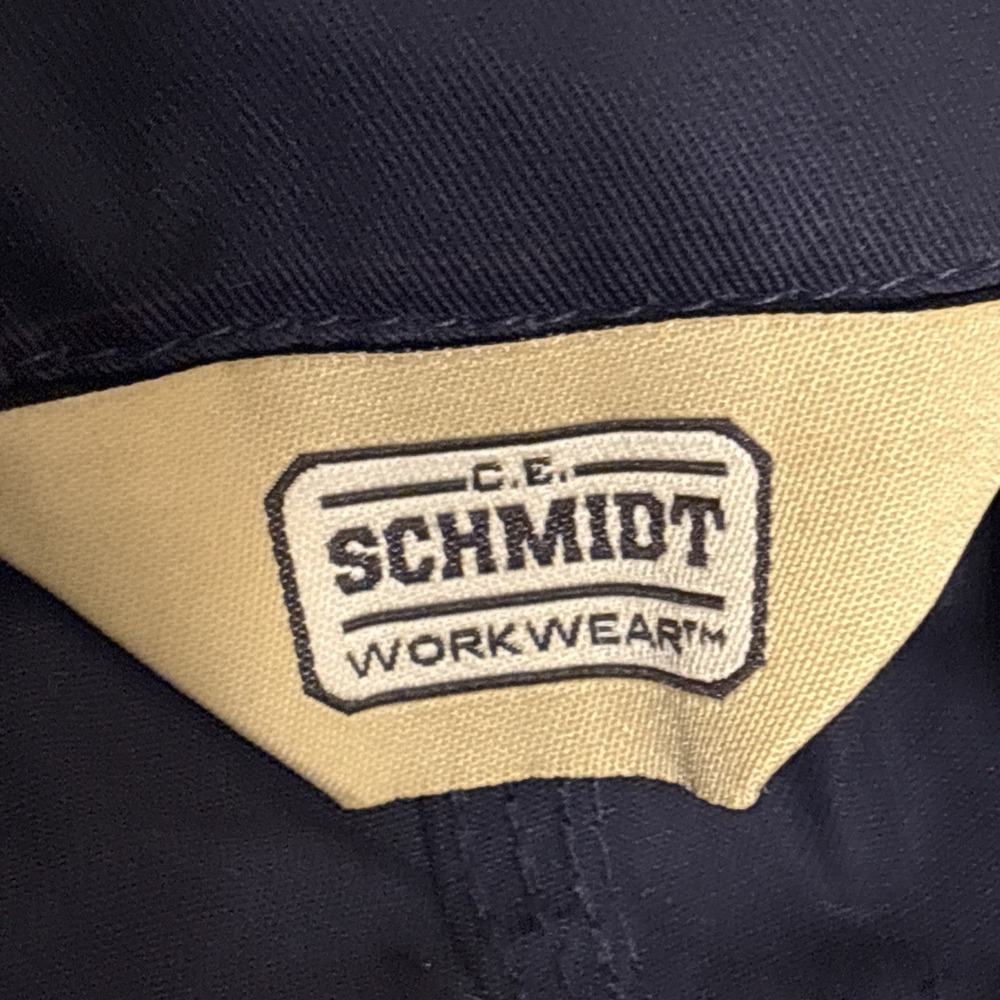 C.E. Schmidt Workwear Coveralls Large Regular Navy NWT Cotton T63410NA - Picture 8 of 13